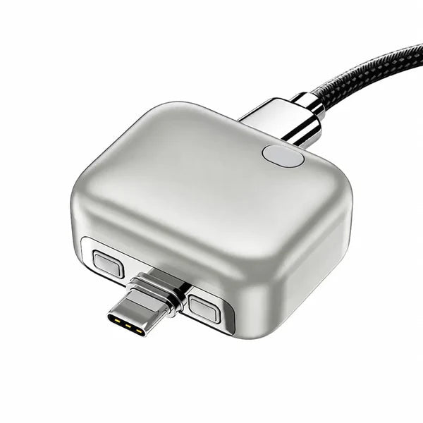 Type C PopGuard 140W Automatic Charging Disconnector Silver