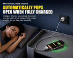 Type C PopGuard 140W Automatic Charging Disconnector Silver